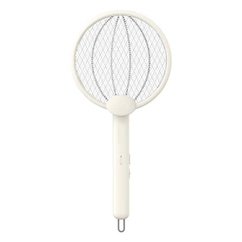 Лампа для борьбы с комарами, Перезаряжаемая Электрическая Складная ракетка от комаров, Swatter DC3000V, Репеллент для улицы