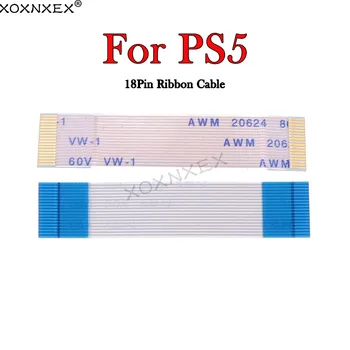 XOXNXEX 10шт ДЛЯ PS5 Pro Slim Touch Гибкий Ленточный Кабель 18pin Для контроллера PS5 18pins Кабель Для Подключения сенсорной панели Изготовлен
