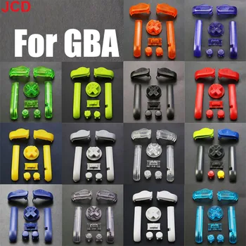 JCD 1 Комплект Высококачественных AB Красочных Кнопок L R Клавиатуры Для Gameboy Advance Рамка Для Кнопок GBA D Pads Кнопки включения выключения питания