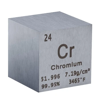 Металл толщиной 1 дюйм (около 2,5 см), Элементы высокой плотности-Кубический чистый металл, используемый в материалах для лабораторных экспериментов серии Elements