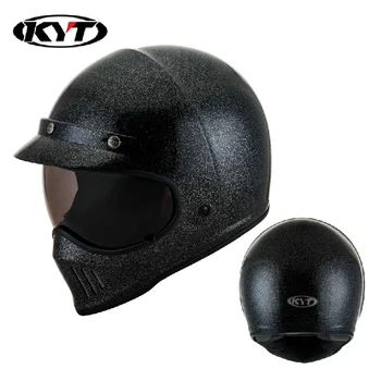 Мотоциклетный шлем KYT Big Tail Мужской Four Seasons Универсальный мотоциклетный шлем для взрослых, шлем для мотокросса Casco Moto