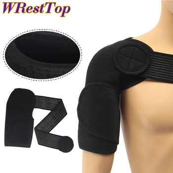 Опора для одного плеча, задняя скоба, защитный ремень, Регулируемый дышащий ремень для занятий спортом в тренажерном зале, накладки для ремня, черная повязка