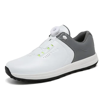Новая одежда для гольфа для мужчин, профессиональная обувь для гольфа, размер плюс, обувь для ходьбы, обувь для занятий спортом на открытом воздухе