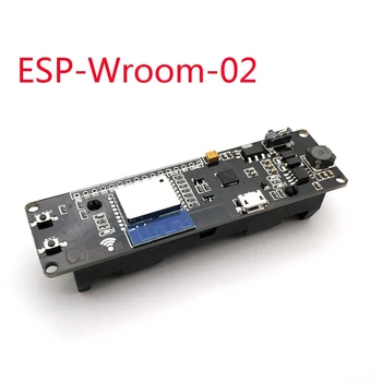 WiFi-модуль WeMos D1 ESP-Wroom-02 ESP8266 Nodemcu с зарядкой аккумулятора 18650
