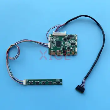 Для LP173WF1 HSD173PUW1 Комплект платы контроллера драйвера ЖК-матрицы DIY USB Micro 17,3 