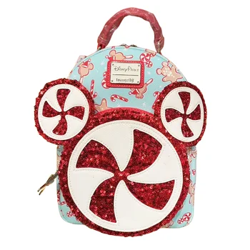 Оригинальный женский рюкзак Disney Mickey The Windmill из искусственной кожи для косплея, дорожная сумка для отдыха, мини-детский школьный ранец