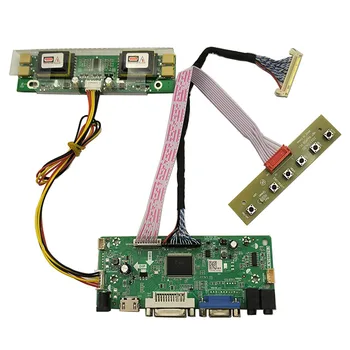 Комплект платы монитора для M201EW02 V1/M201EW02 V8/M201EW02 V9/M201EW02 VF HDMI + DVI + VGA Драйвер платы контроллера ЖК-светодиодного экрана