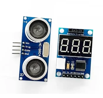 Модуль ультразвукового датчика HC-SR04 Датчик измерения расстояния для платы модуля Arduino новый