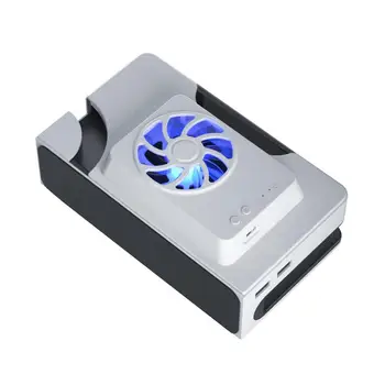 Аксессуары Switch Oled База охладителя USB Охлаждающий вентилятор Внешняя подставка для игровой консоли Вентиляторы для рассеивания тепла для Switch OLED