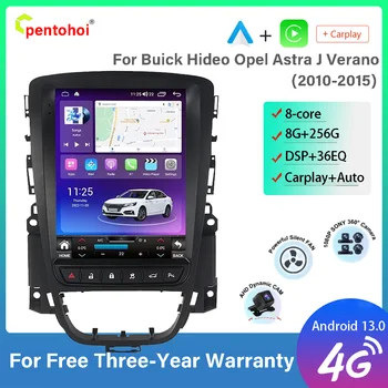 Pentohoi Android 13 Для Buick Hideo Opel Astra J Verano 2010-2015 Tesla Экран Автомобиля Радио Стерео Мультимедийный Плеер Carplay 8 + 256G