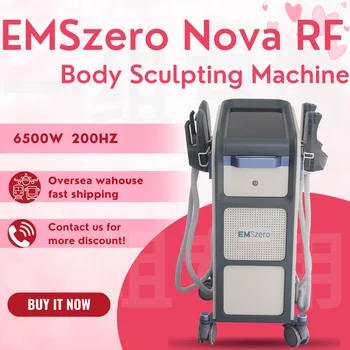 2024 EMSzero Nova RF 6500W EMS Pro Большой Экран Muscle Sculpt Body HI-EMT Машина Миостимулятор сжигание жира для рекламы