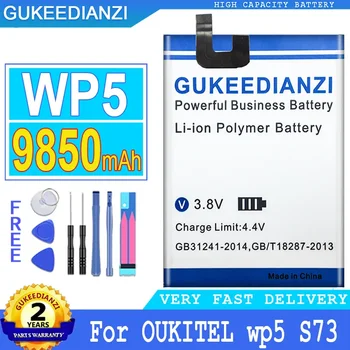 Аккумулятор GUKEEDIANZI для смартфона OUKITEL WP5, водонепроницаемый IP68, MT6761, 5,5 