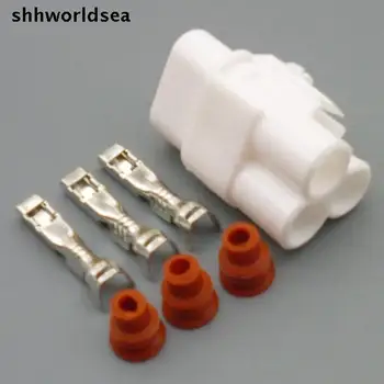 shhworldsea 5/30/100 комплектов комплект 2,0 мм 3pin 3way разъем-розетка запчасти 6180-3241