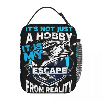 Любители рыбалки Термоизолированная сумка для ланча School Fish Sport Многоразовая сумка для термоохладителя