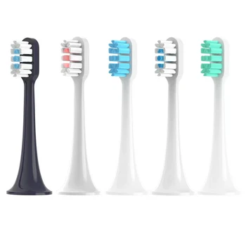 Электрические головки зубных щеток для Xiaomi T300 T500 Сменные звуковые головки зубных щеток Насадки для чистки головок зубных щеток