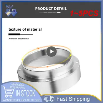 Магнитное алюминиевое дозирующее кольцо для эспрессо диаметром 1-5 мм, Воронка для чаши, фильтр для заварки, корзина для кофейного порошка, чашка для порошка