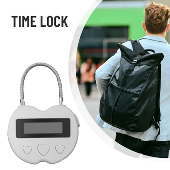 Прочный навесной замок Smart Time Lock ABS, Горячая распродажа, Многофункциональный перезаряжаемый, полезный для обеспечения безопасности в аэропортах и путешествиях