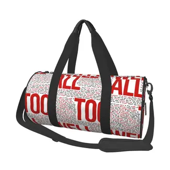 Спортивная сумка ALL TOO WELL T-Taylors Music Song Swift, Оксфордские спортивные сумки, большая тренировочная сумка с принтом, забавная сумка для фитнеса для мужчин