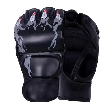 Прочные боксерские перчатки, амортизирующие боксерские перчатки, амортизирующие перчатки для кикбоксинга с регулируемой крепежной лентой для ношения