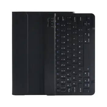 Клавиатура для планшета с сенсорной панелью Премиум-класса, защитный чехол для планшета, Беспроводная клавиатура Bluetooth, 7 цветов подсветки для Sm-t510/t515