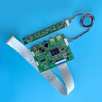 Плата драйвера контроллера Подходит для NT156WHM N156BGN DIY Kit Mini HDMI-Совместимый 15,6-дюймовый Дисплей ноутбука Micro USB EDP 40-Контактный 1366*768