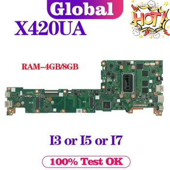 KEFU Материнская Плата Для ASUS Vivobook X420UA X420U F420UA A420UA F420U A420U Y406UA Y406U Материнская плата Ноутбука I3 I5 I7 4 ГБ/8 ГБ