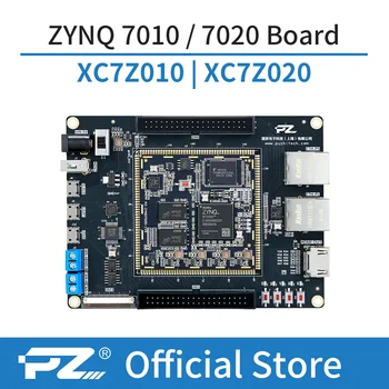 Карта PUZHI 7010 7020: Xilinx SoC ZYNQ 7000 XC7Z010 XC7Z020 Плата разработки FPGA с отверстием для штамповки