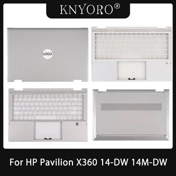 НОВЫЙ для HP Pavilion X360 14-DW 14M-DW ЖК-дисплей для ноутбука Задняя крышка L96483-001 L96484-001 L97987-001/Нижняя Базовая Крышка корпуса Верхняя Крышка