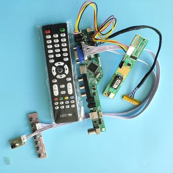 для Цифрового Контроллера Сигнала LP141WX3-TLN4 VGA AV TV Новый 30pin USB Модуль 1 лампы 14,1 