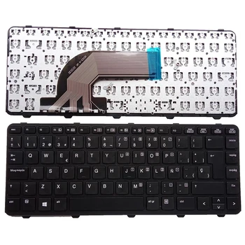 Испанская Клавиатура для ноутбука HP ProBook 440 G0 440G1 440 G2 445 G1 445 G2 430 G2 С Рамкой Без Подсветки