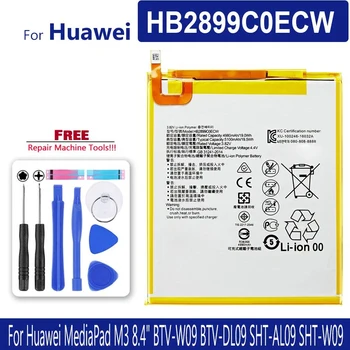 Аккумулятор для планшета HB2899C0ECW для Huawei MediaPad M3 8.4 BTV-W09 BTV-DL09 SHT-AL09 SHT-W09
