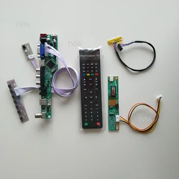 ТВ AV VGA USB TV56 ЖК светодиодный драйвер платы контроллера карты DIY Для LP154WX4 (TL) (B5) 1280X800 15,4 
