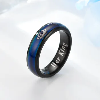 Благородное ювелирное кольцо с дизайном короны на заказ, простая пара, многофункциональное ювелирное кольцо из стерлингового серебра