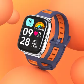Ремешок для смарт-браслета Redmi Watch 3 Active Дышащий спортивный силиконовый ремешок для браслета Xiaomi Redmi Watch 3 Active