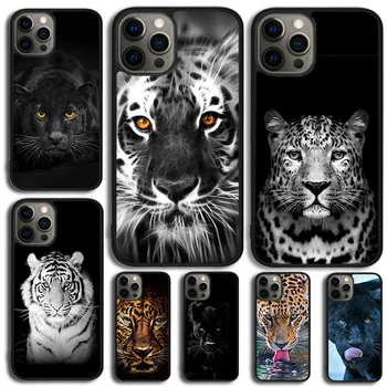 Чехол для телефона Cheetah Panther для iPhone 15 14 SE 2020 XR XS 11 12 13 Mini Pro MAX 6 7 8 Plus