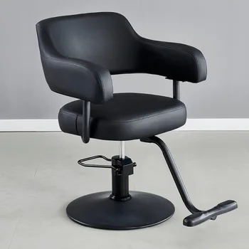 Вращающееся кресло для педикюра в косметическом салоне, профессиональное парикмахерское кресло для красоты, мебель для татуировок LJ50BC