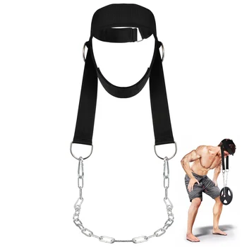 Спортивный тренажер для шеи, обвязка для наращивания мышц, обвязка для пауэрлифтинга-бокс, ММА, тяжелая атлетика