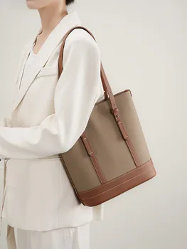 Сумка-мешок из натуральной кожи для женщин, новая модная сумка-мешок из воловьей кожи для поездок на работу, высококачественная сумка на одно плечо