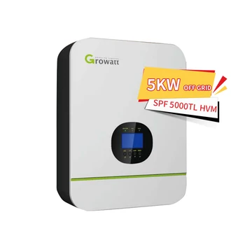 Высокоэффективный солнечный инвертор Growatt от сети мощностью 5 кВт для комплектных комплектов