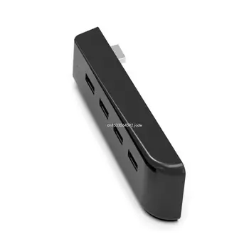 USB-Концентратор 4 Порта USB для Ноутбуков с Игровой Консолью P5, Высокоскоростной Адаптер Расширения, Прямая Поставка