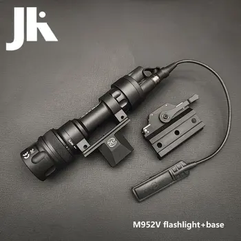 Тактический M952V Светодиодный Скаутский Фонарик Оружейные Фонари С Креплением M93 QD Водонепроницаемый Для Винтовки Постоянный Мгновенный стробоскопический выход