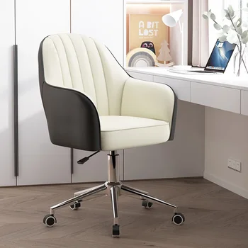 Офисное кресло с поворотным подлокотником, Современный туалетный столик, Эргономичный Офисный стул, Удобная Роскошная мебель Cadeira Escritorio BL50FC